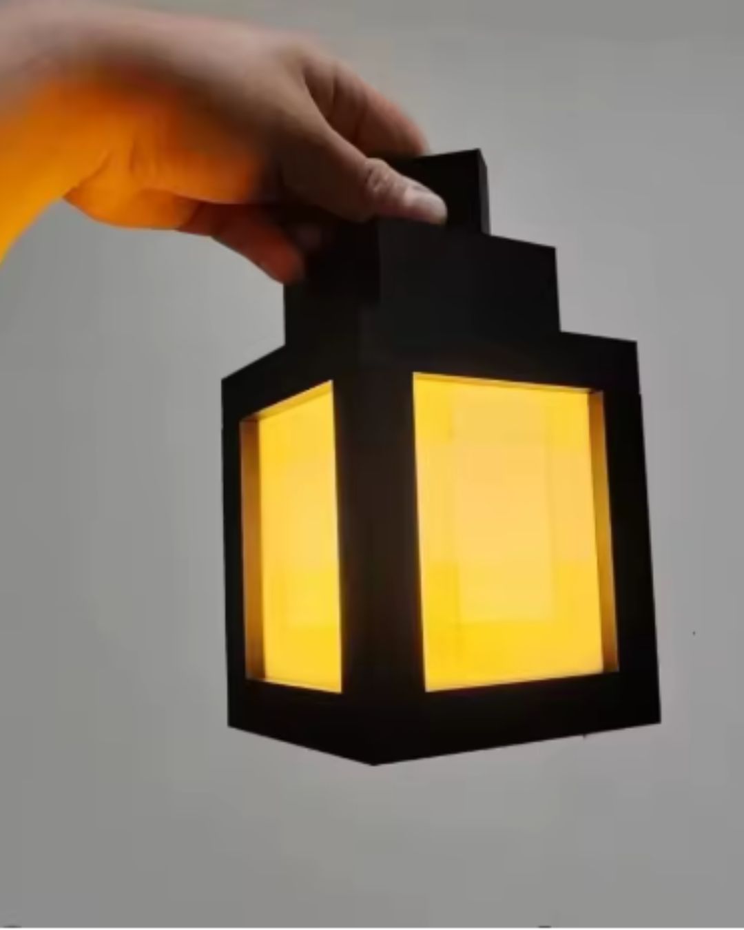 Lampara Cubo Colgable