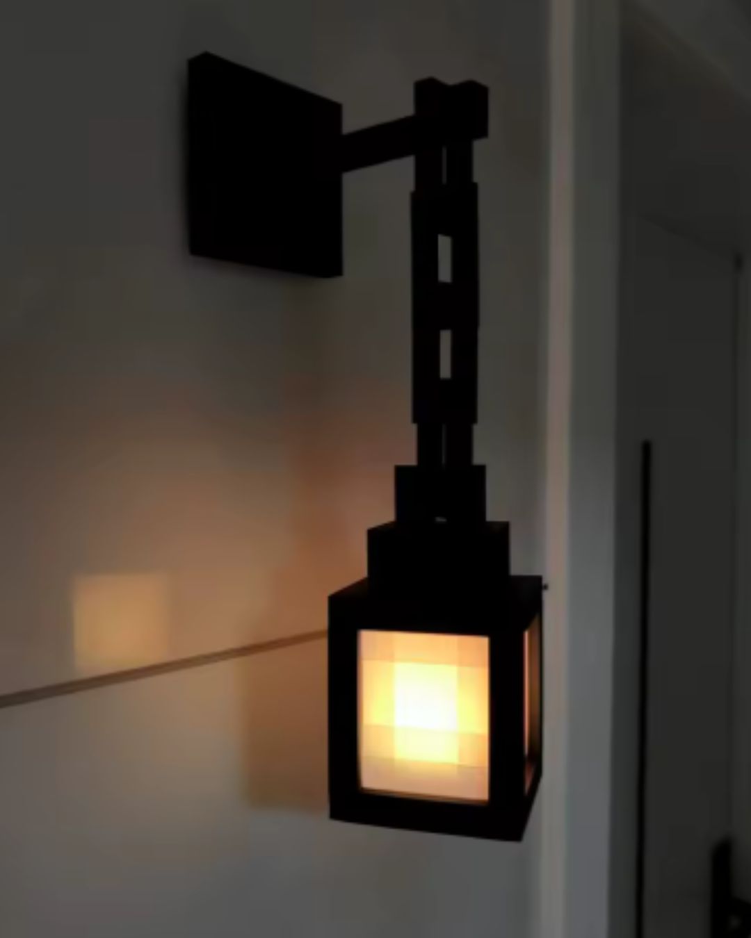 Lampara Cubo Colgable